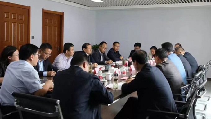 定西市市委副书记、市长戴超一行到访乐动平台app官网_乐动（中国）集团