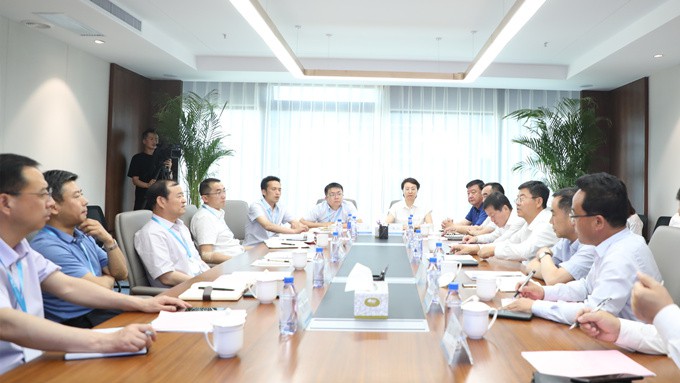 张掖市委副书记、市长谢又生一行到访乐动平台app官网_乐动（中国）集团