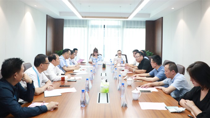 中青城投旅游集团董事长张鹏飞一行到访乐动平台app官网_乐动（中国）集团