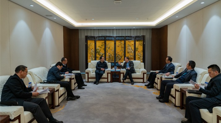 天水市政府副市长刘国军一行到访乐动平台app官网_乐动（中国）集团