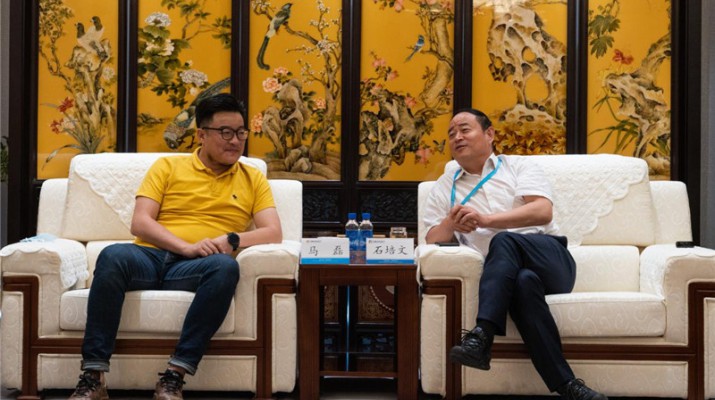 景域驴妈妈集团高级副总裁马磊一行到访乐动平台app官网_乐动（中国）集团