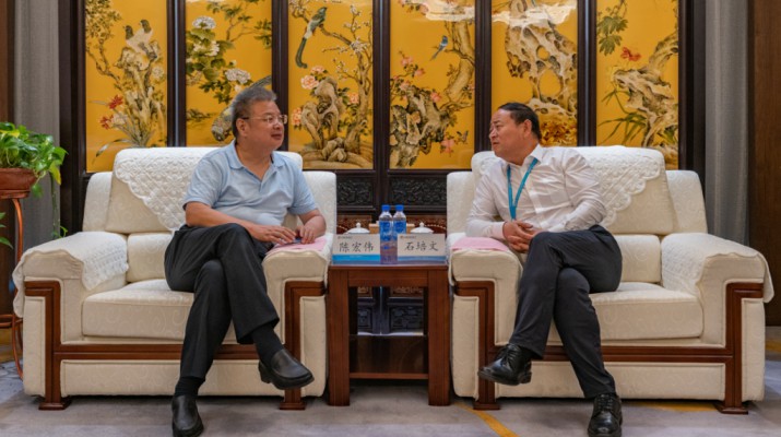 中铁十七局集团有限公司党委书记、董事长陈宏伟一行到访乐动平台app官网_乐动（中国）集团