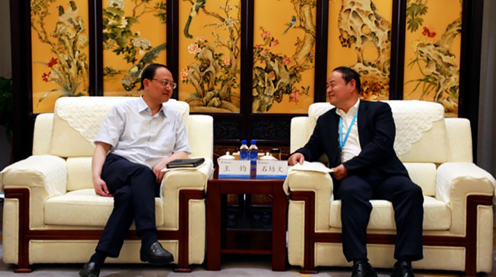 金昌市市委副书记、市长王钧一行到访乐动平台app官网_乐动（中国）集团