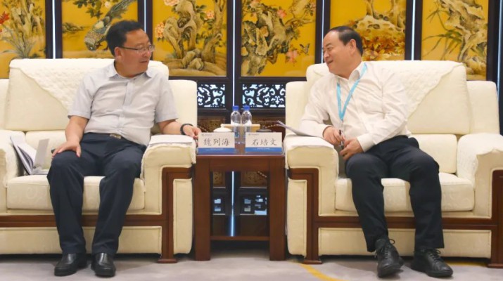 会宁县委书记魏列海一行到访乐动平台app官网_乐动（中国）集团