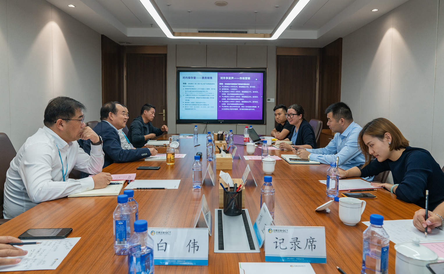 景域驴妈妈集团相关负责人一行到访乐动平台app官网_乐动（中国）集团